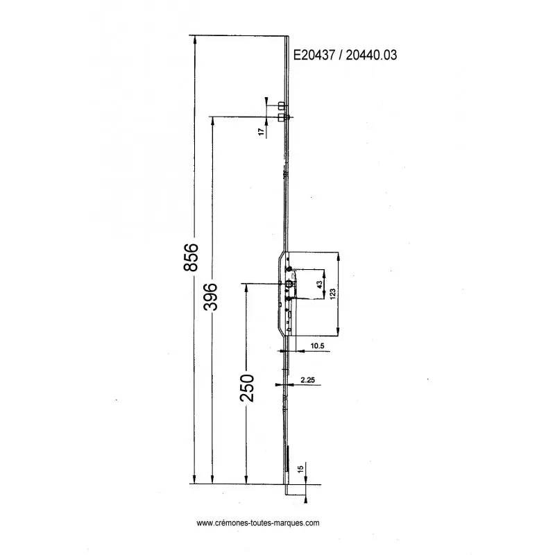 Crémone - E20437 / 20440.03